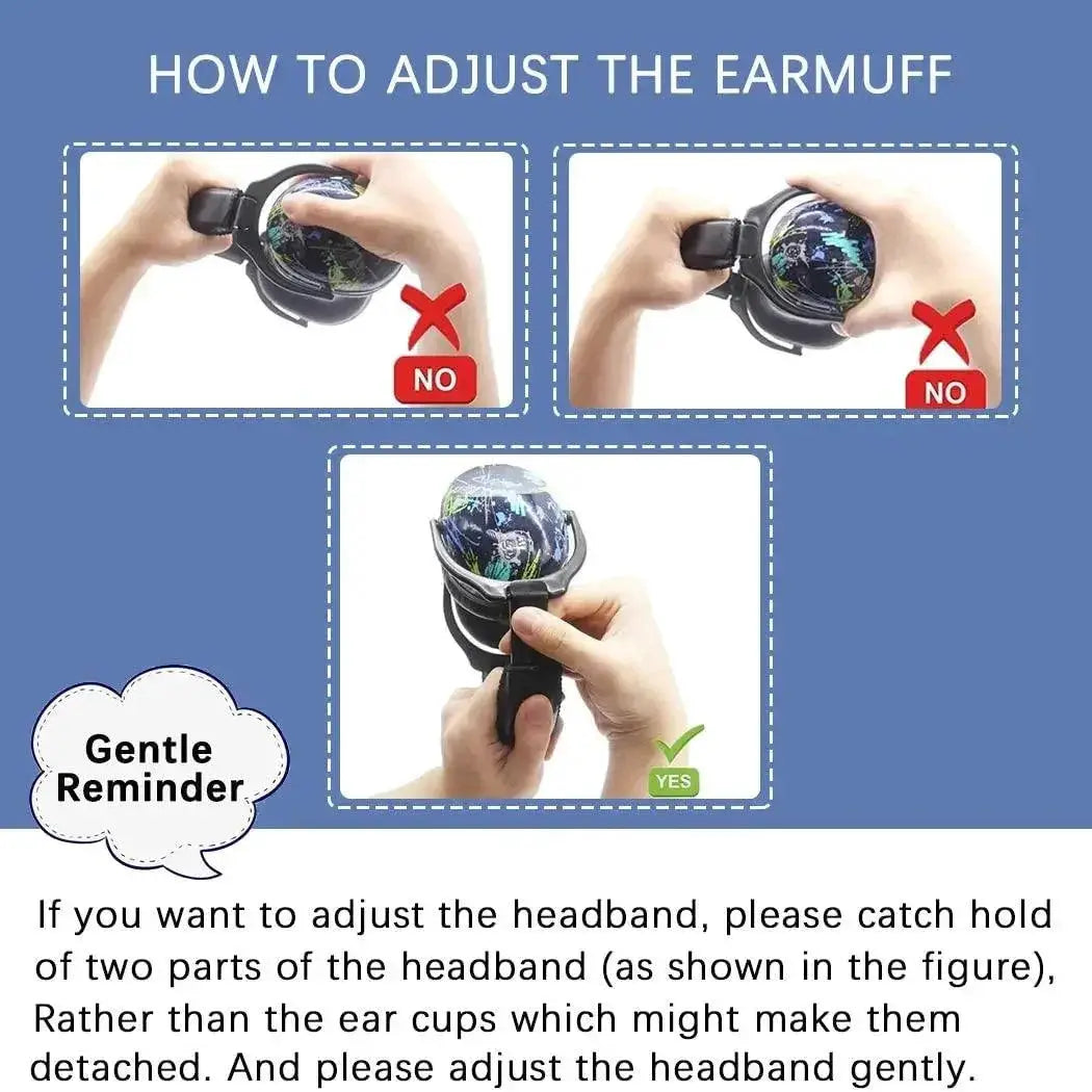 Kids Noise Canceling Ear Muffs Hearing Protection NRR 22dB