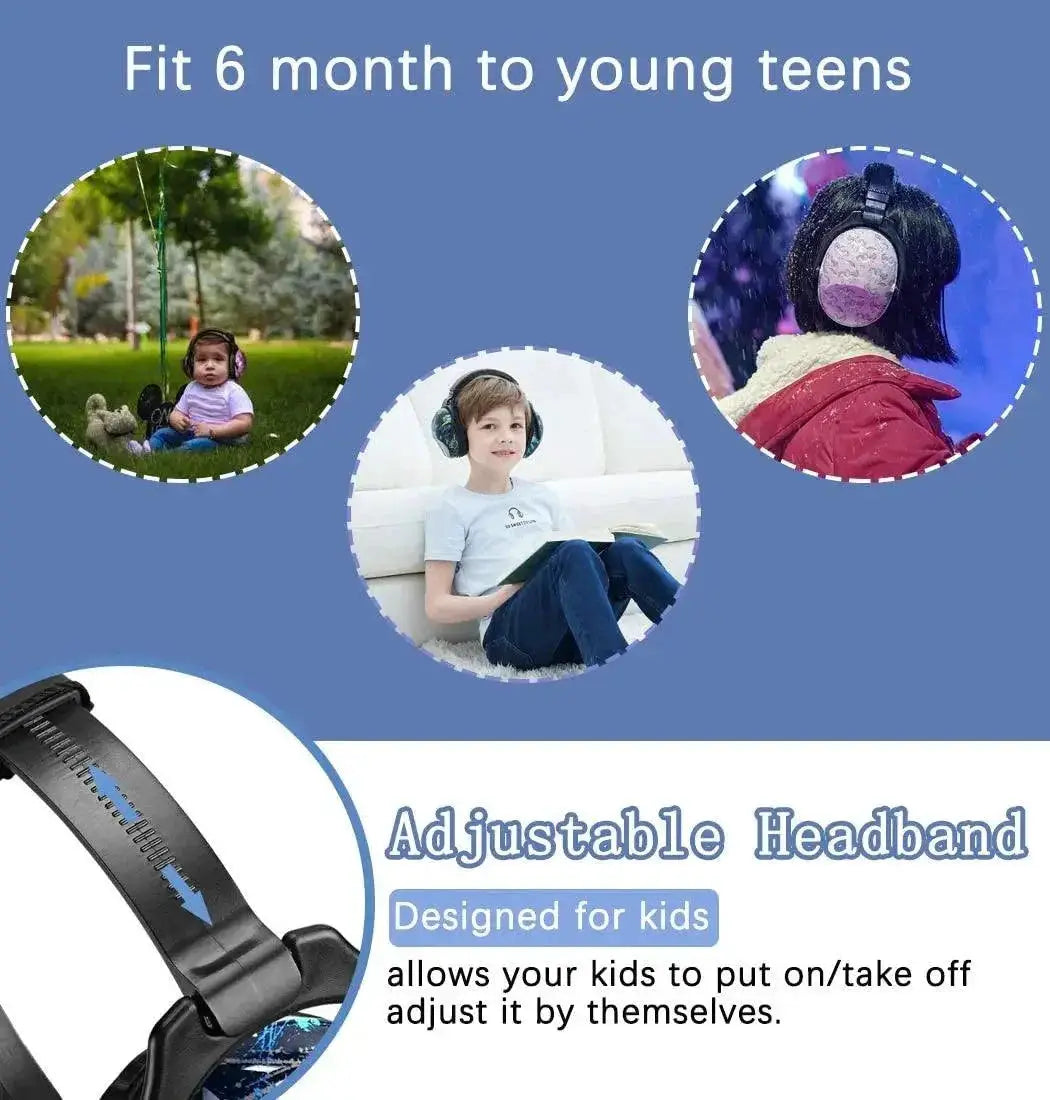 Kids Noise Canceling Ear Muffs Hearing Protection NRR 22dB