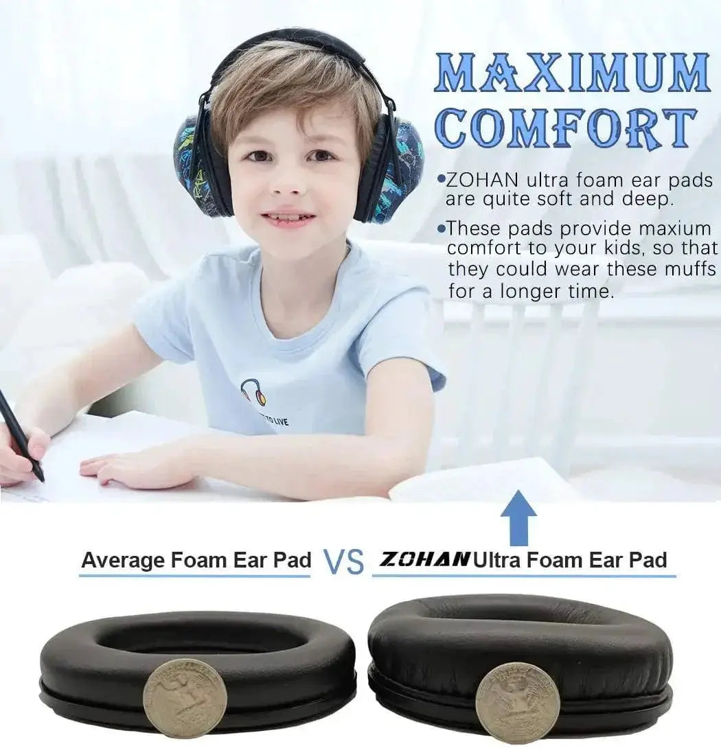 Kids Noise Canceling Ear Muffs Hearing Protection NRR 22dB