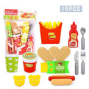 Kids Kitchen Toy Set for Pretend Cooking