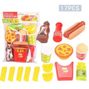 Kids Kitchen Toy Set for Pretend Cooking