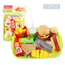 Kids Kitchen Toy Set for Pretend Cooking