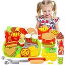 Kids Kitchen Toy Set for Pretend Cooking