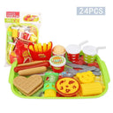 Kids Kitchen Toy Set for Pretend Cooking