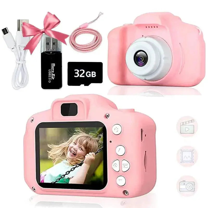 Kids Toy Camera Educational Video Fun And Creativity 1080P