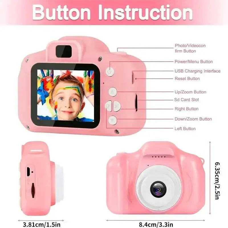 Kids Toy Camera Educational Video Fun And Creativity 1080P