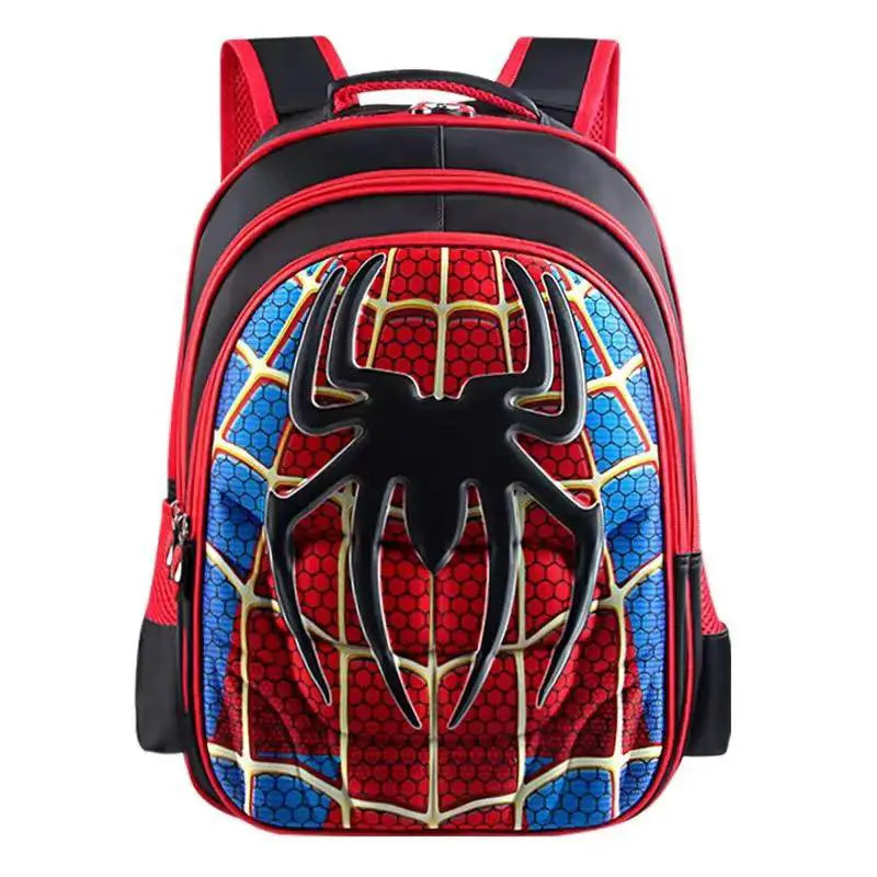 Kids Waterproof Backpack Large Capacity Spider King Bag