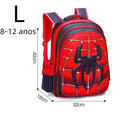 Kids Waterproof Backpack - Large Capacity Spider King Bag