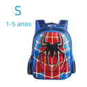 Kids Waterproof Backpack - Large Capacity Spider King Bag