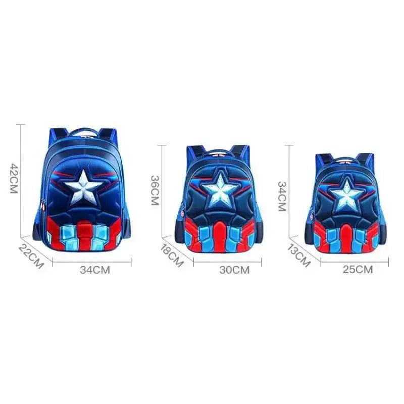 Kids Waterproof Nylon Backpack Ages 3 To 12 Stylish Fun