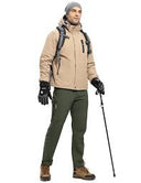 Men Winter Waterproof Climbing Skiing Trekking Fleece Pants