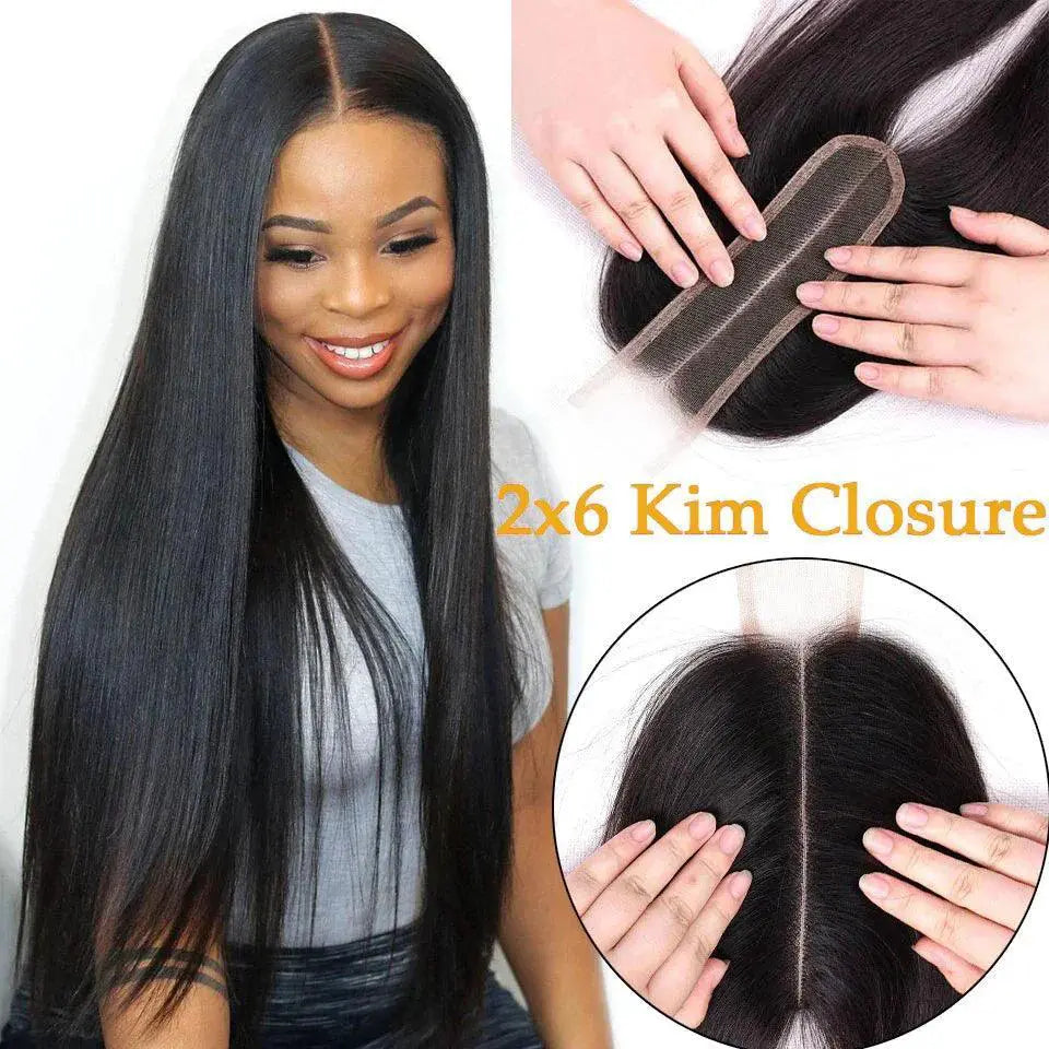 Kim K Brazilian Remy Lace Closure HD Swiss Lace 130 Density