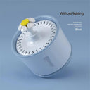 Kimpets Cat Water Fountain with LED Feeder and Filters