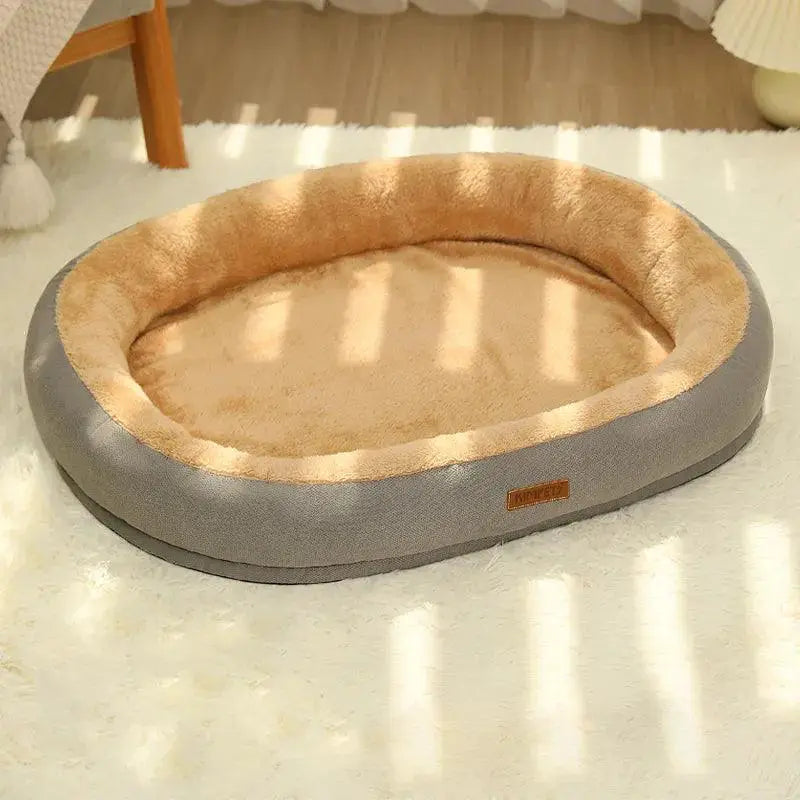 Kimpets Cozy Cat and Dog Bed With Removable Washable Cushion