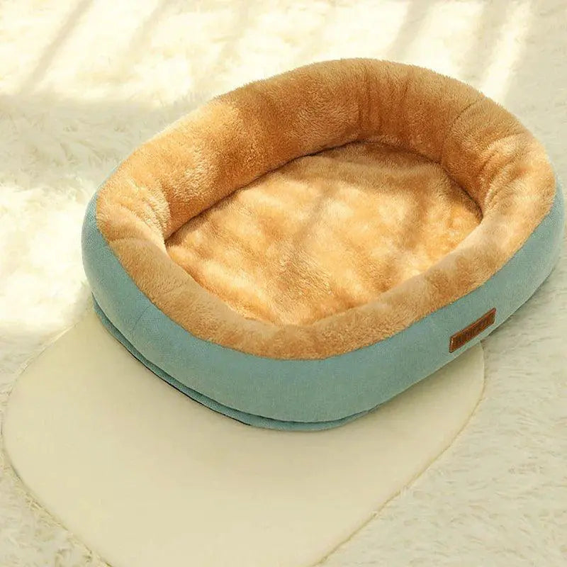 Kimpets Cozy Cat and Dog Bed With Removable Washable Cushion