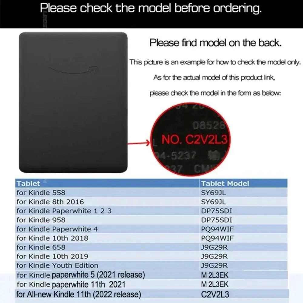 Kindle Paperwhite Shockproof Transparent TPU Case Protective