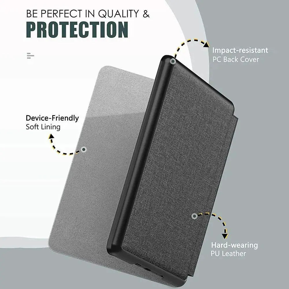 Kindle Paperwhite Smart Cover Slim PU Leather Folio Case