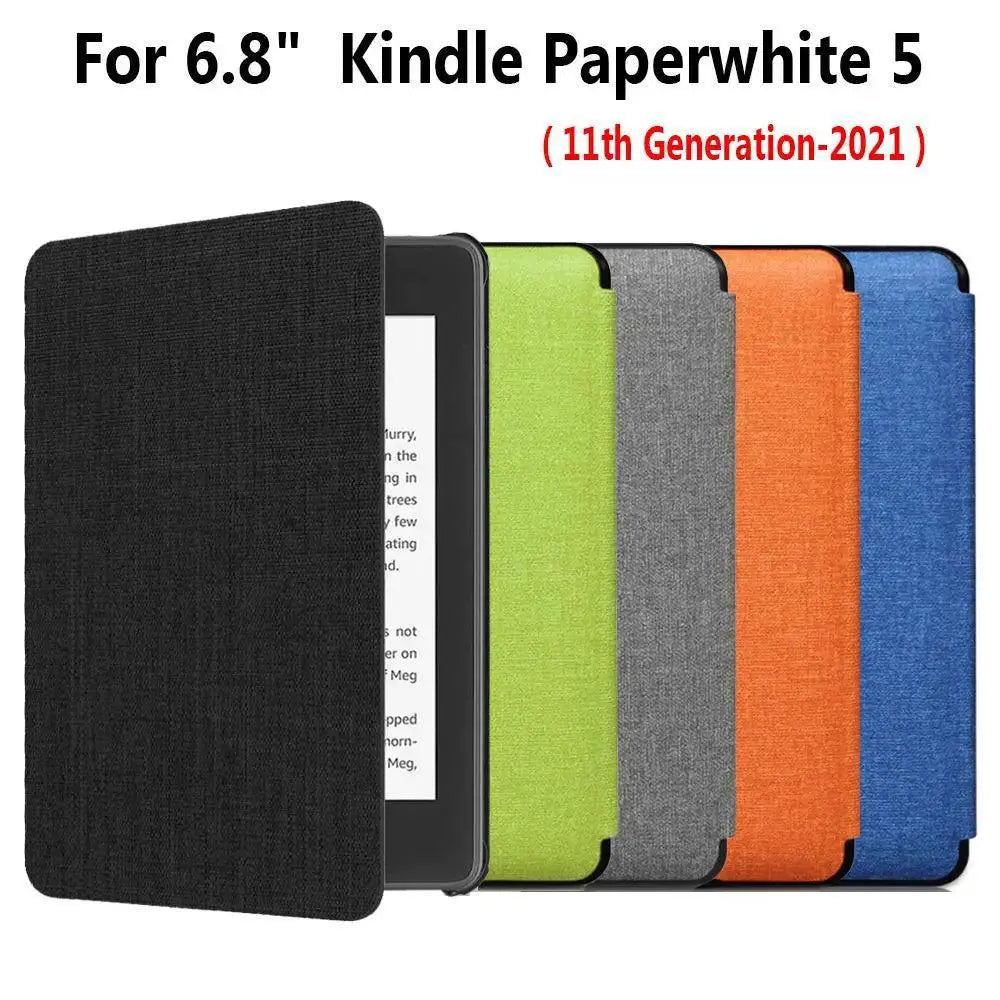 Kindle Paperwhite Smart Cover Slim PU Leather Folio Case