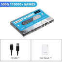 KINHANK Super Console 500G Gaming HDD 100000 Video Games 70 Emulators Plug and Play