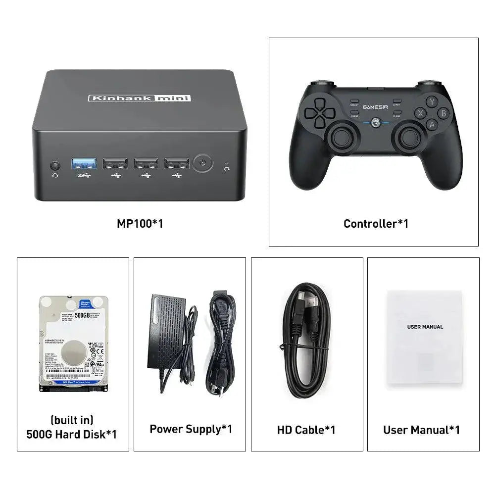 Kinhank Super Console X Intel N100 60000 Games Kids