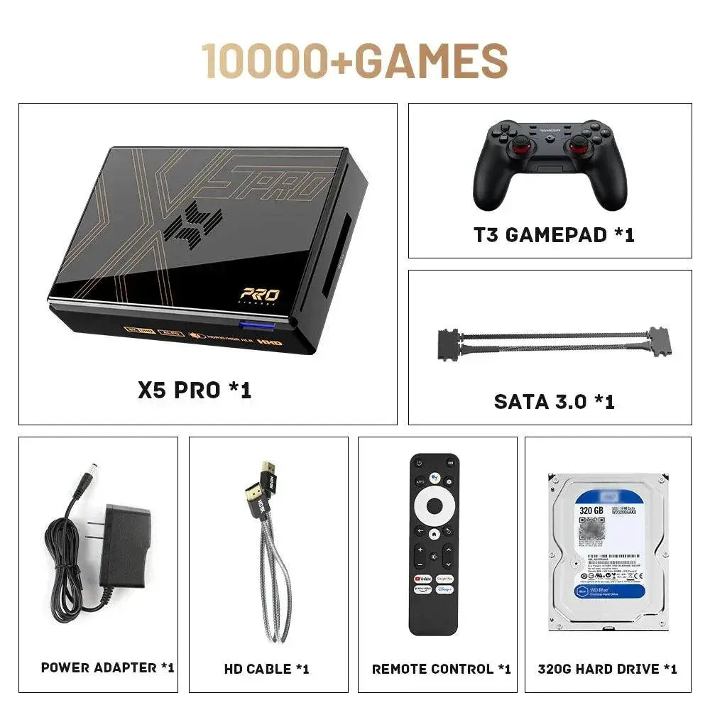Kinhank Super Console X5 Pro Retro Game Console 16000 Games