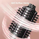 Frizz-Reducing Hot Air Brush for Travel