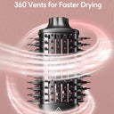 Frizz-Reducing Hot Air Brush for Travel