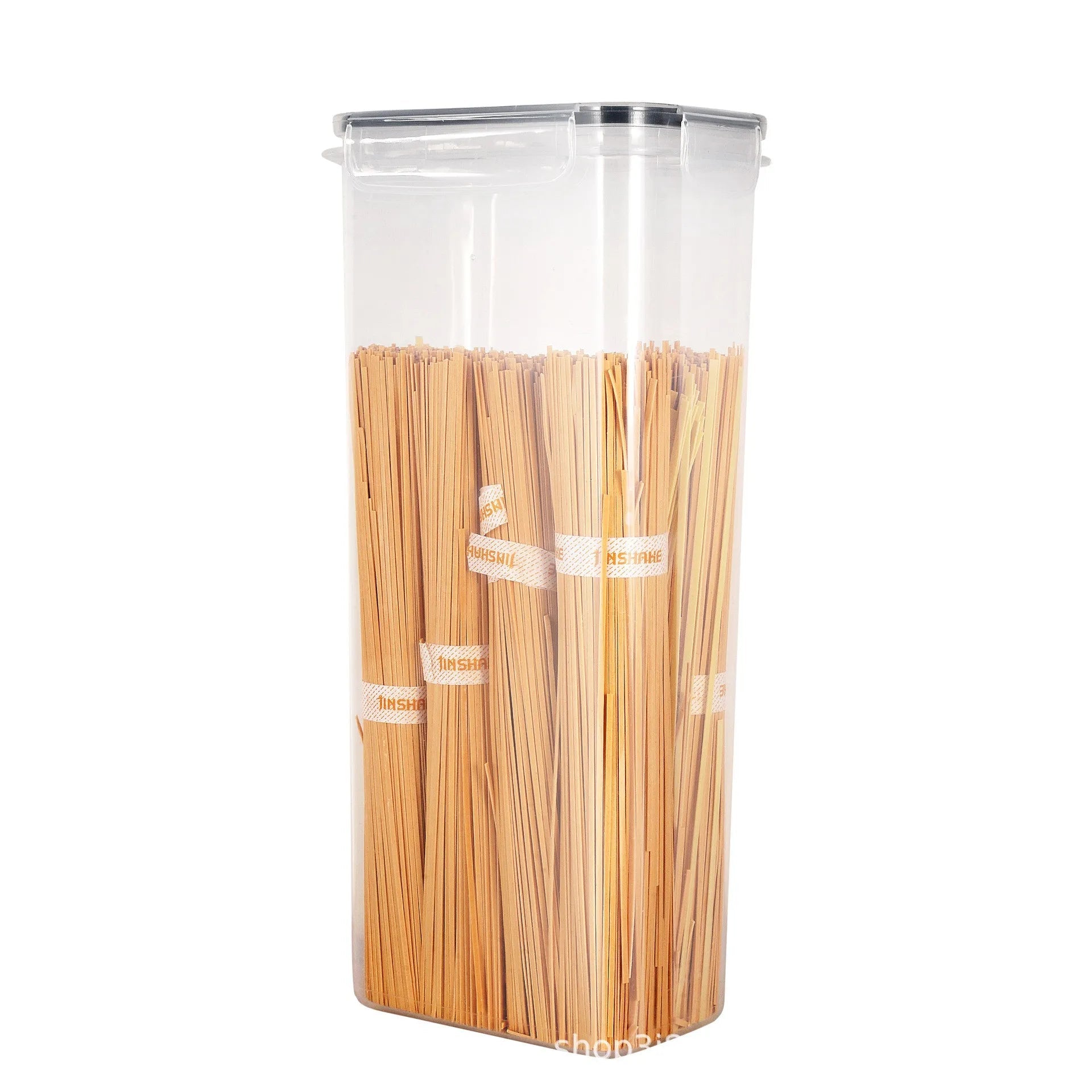 Kitchen 7 Piece BPA Free Plastic Airtight Food Storage Set With Pen Sticker Pack