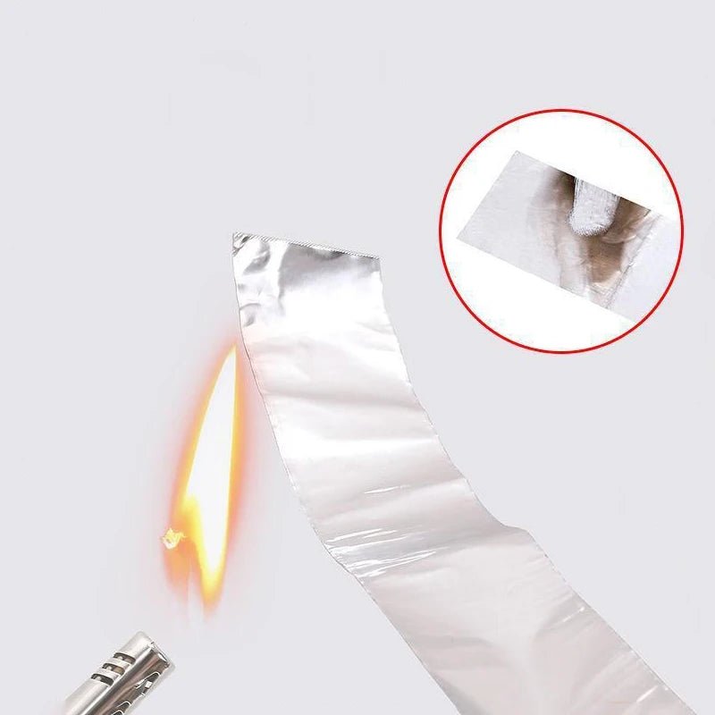 Kitchen Aluminum Foil High Temperature Tape Self Adhesive Greaseproof Waterproof
