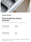 Easy Access Kitchen Drawer Organizer