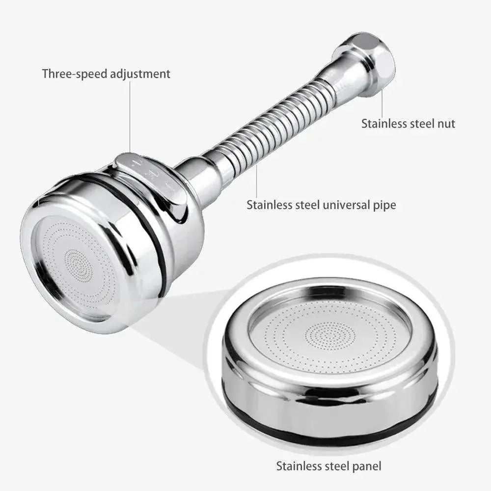 Kitchen Faucet Extender High Pressure Bubbler Water Saving
