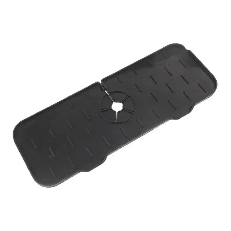 Kitchen Faucet Mat Waterproof Sink Protector Grey Black