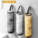 Garbage Bag Holder Wall Mount Organizer