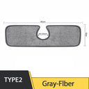 KitchenGuard Silicone Splash Guard & Absorbent Mat 14.6 Inch