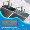 KitchenGuard Silicone Splash Guard & Absorbent Mat 14.6 Inch