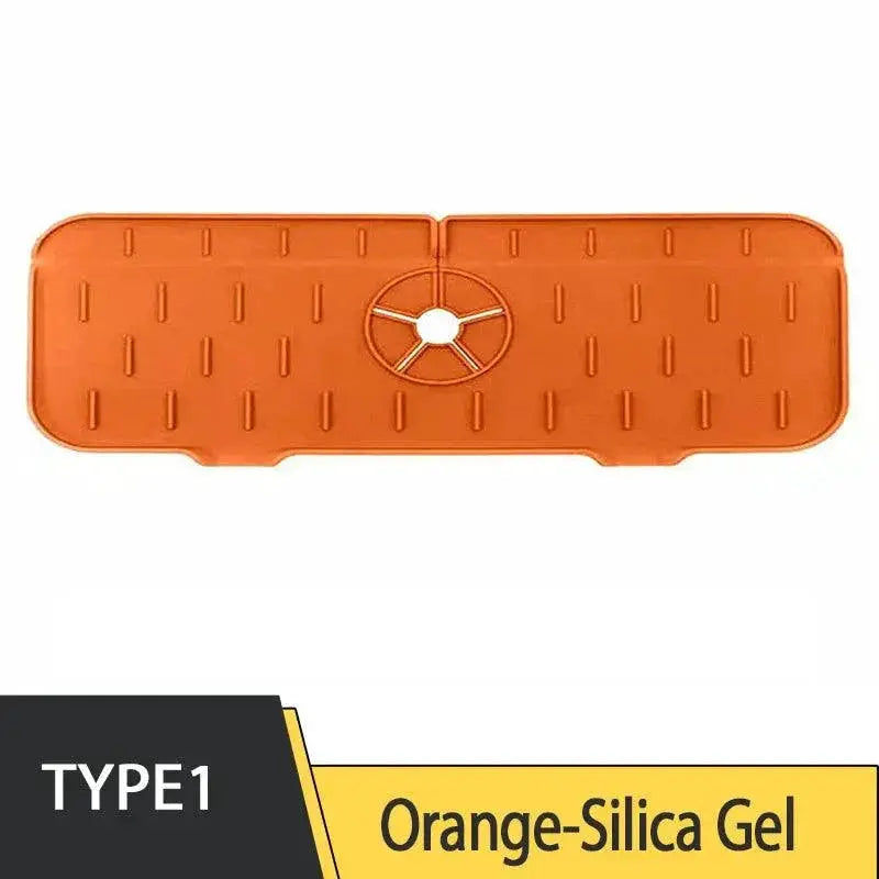 KitchenGuard Silicone Splash Guard Absorbent Mat 14.6 Inch