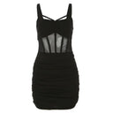 Breathable Mesh Dress for Summer Events