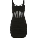 Breathable Mesh Dress for Summer Events