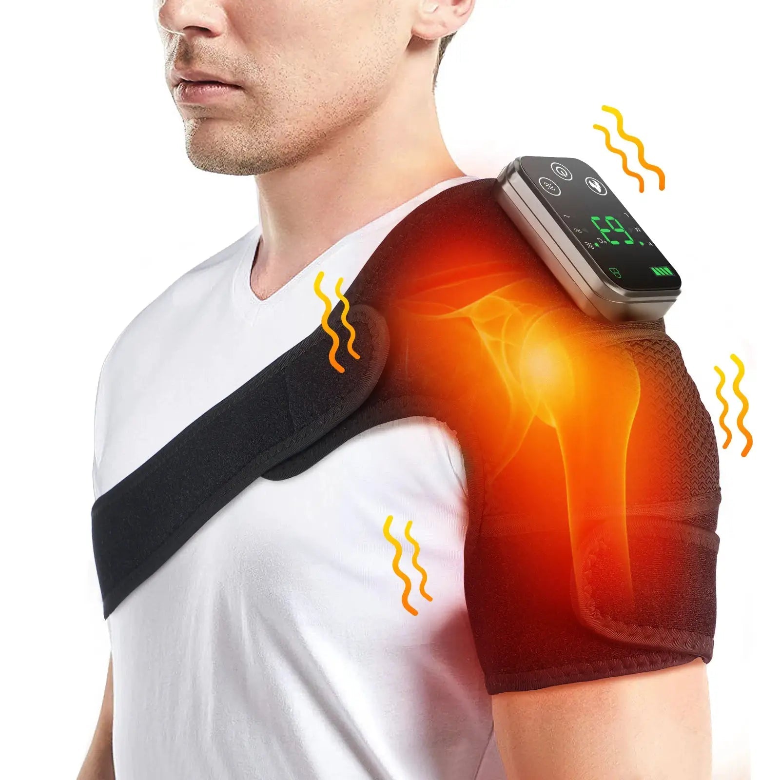 Knee Massager for Athletes Heat Relief