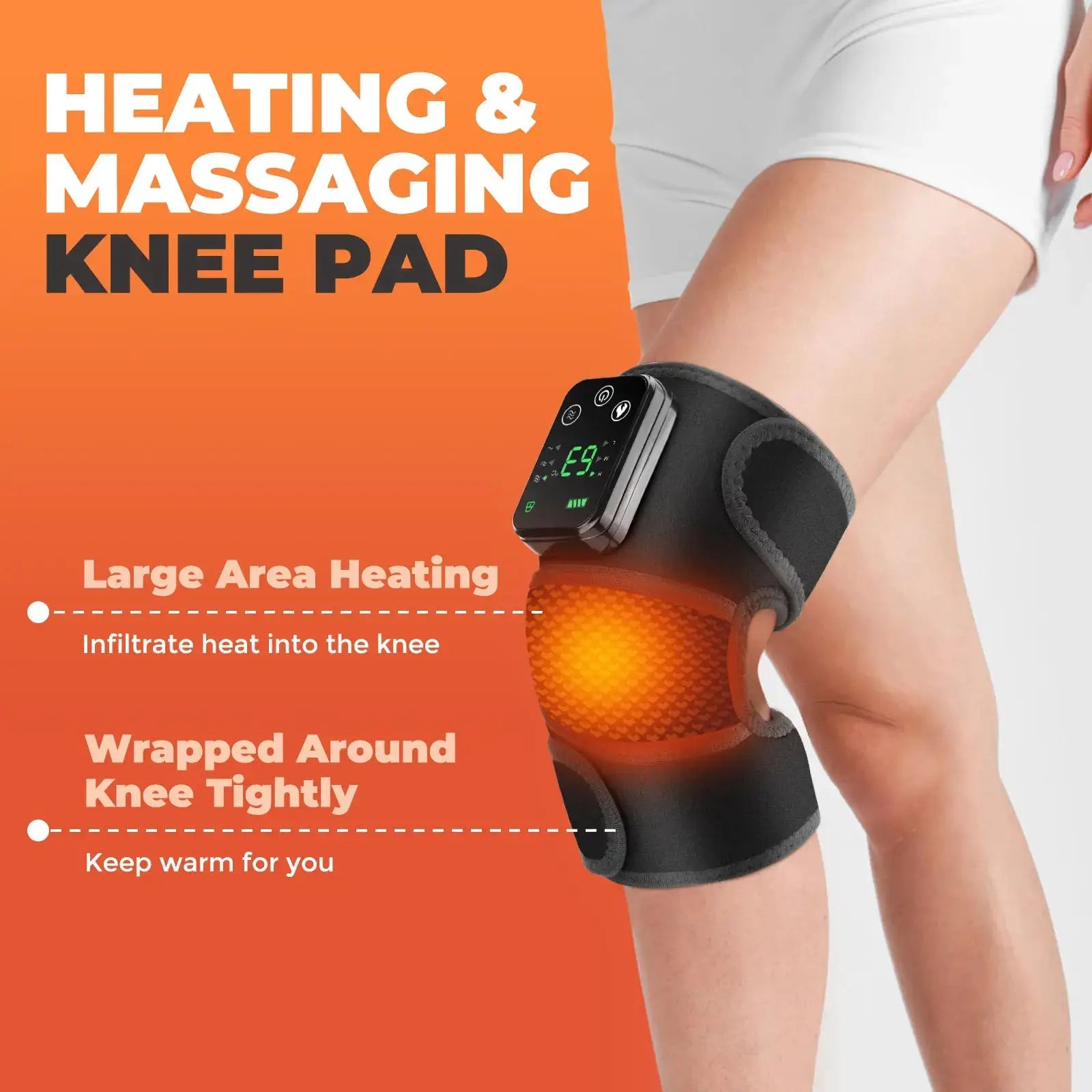 Knee Massager for Athletes Heat Relief