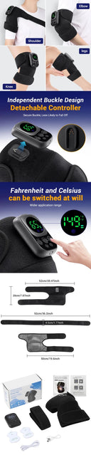 Knee Massager for Athletes Heat Relief