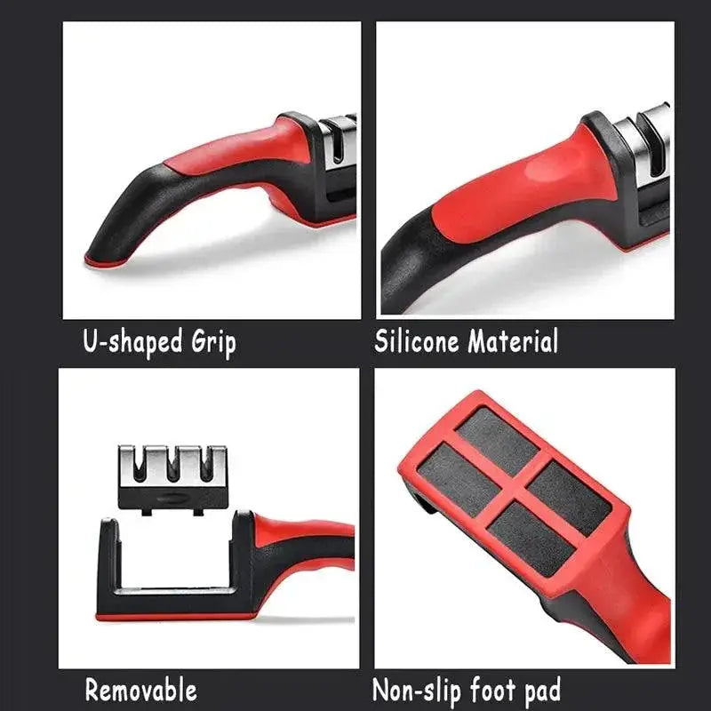 Effortless Knife Sharpener Kitchen Gadget for Sharp Knives
