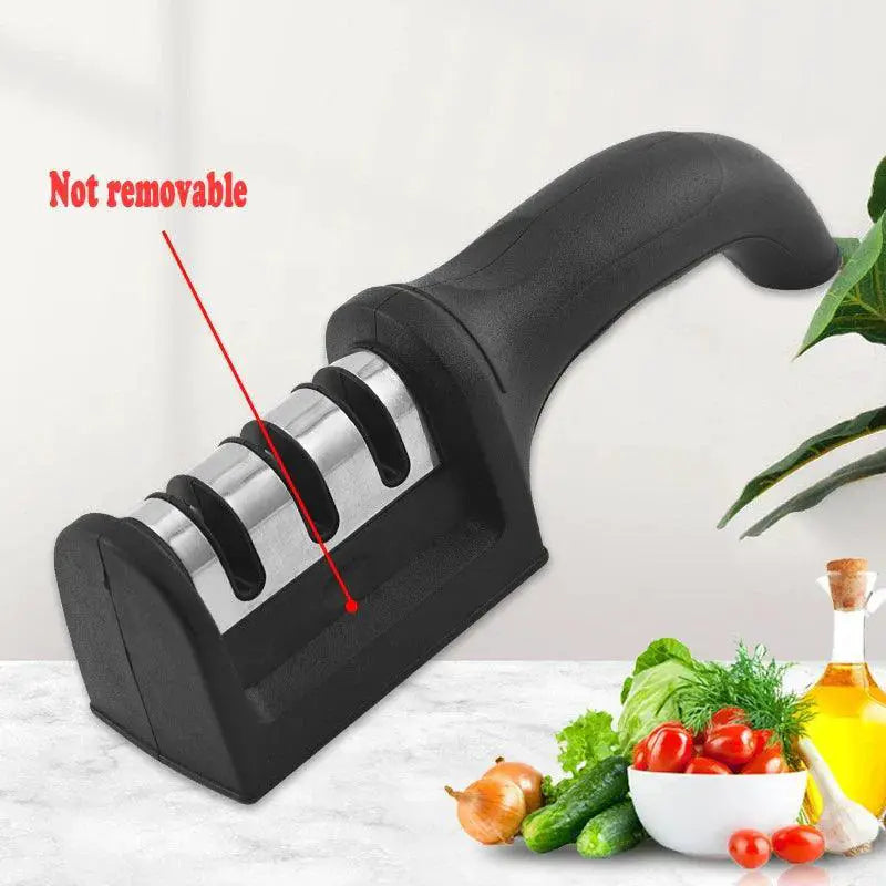 Knife Sharpener For Kitchen Knives Quick Precision Upgrade