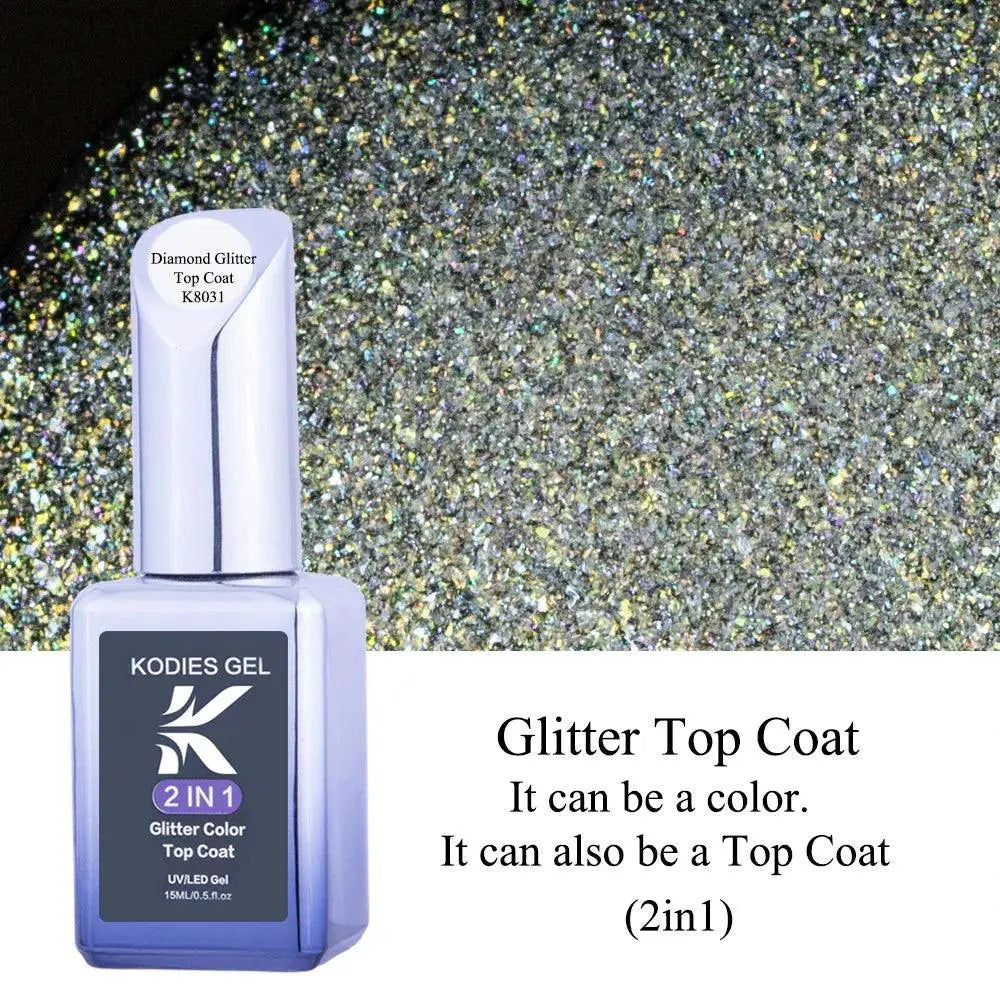 Kodies Gel Diamond Top Coat For Sparkling Glamorous Nails