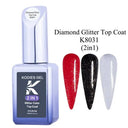 Kodies Sparkling Gel Top Coat for Nails