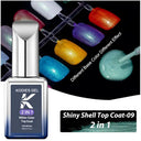 Kodies Sparkling Gel Top Coat for Nails