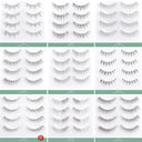 Korean Cosplay Wispy False Eyelashes Luxurious Lightweight