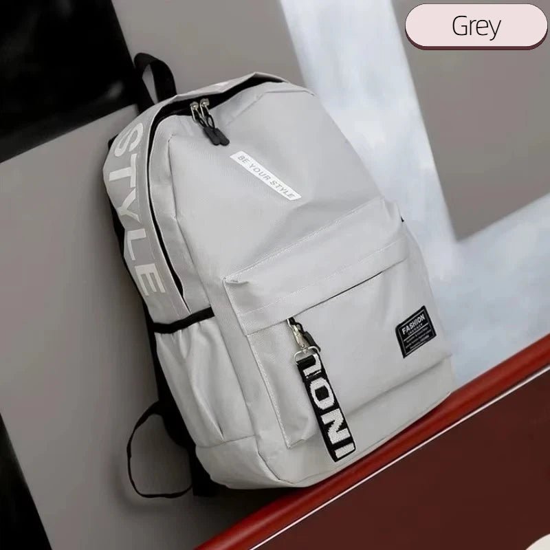 Korean Minimalist Backpack 20 - 35L OxfordUnisex CityExplorers - Versatile Storage