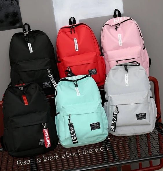 Korean Minimalist Backpack 20 - 35L OxfordUnisex CityExplorers - Versatile Storage