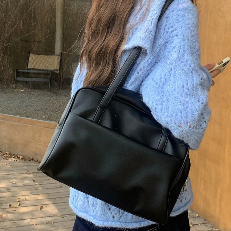 Korean Style Large Capacity Shoulder Bags For Women Autumn Tote 2025 New Arrival